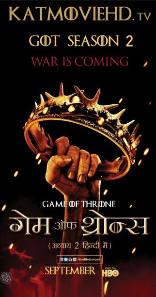 [18+] Game of Thrones S02 Hindi Complete 1080p 720p 480p Dual Audio x264 | HEVC