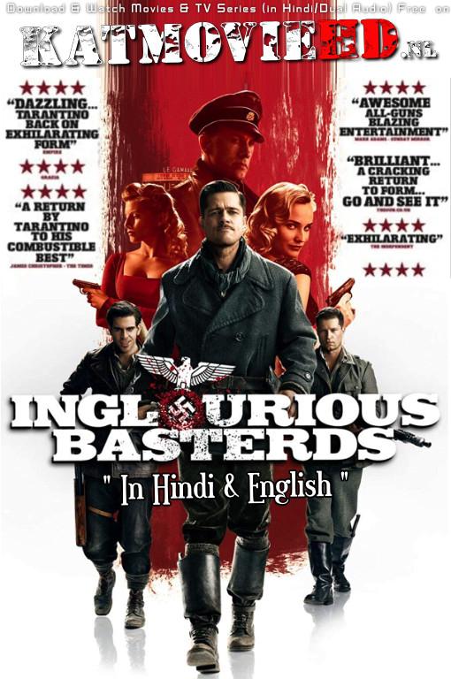 Inglourious Basterds (2009) Dual Audio [Hindi 5.1 DD & English] | Blu-Ray 480p 720p / 1080p [HEVC & x264]