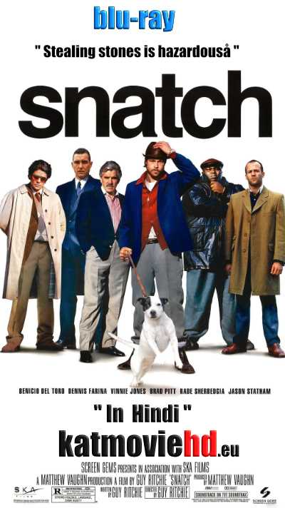 [18+] Snatch (2000) Unrated (Hindi + English) Dual Audio Bluray 480p 720p x264 | 1080p Hevc 10bit