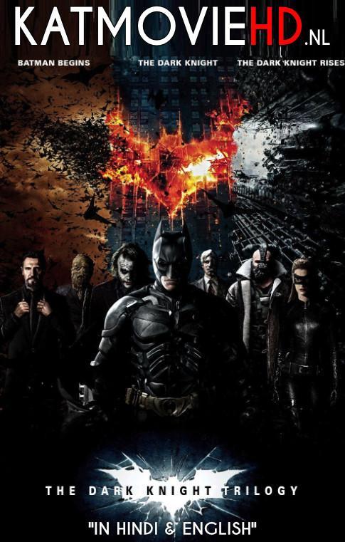 Batman The Dark Knight Trilogy Bluray Dual Audio 480p 720p 1080p 4K All Parts HD [Hindi + English ] DD5.1 Collection